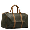 Honeycomb Leather Travel Bag - '10s Second-hand