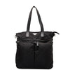 Saffiano-Trimmed Tessuto Double Pocket Tote - '10s Second-hand