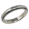 Platinum Milgrain Wedding Band - '10s Second-hand