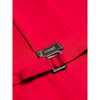 Versace Red Wool Trousers - 2000s Second hand