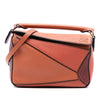 LOEWE Mini Tricolor Calfskin Puzzle Satchel Secondhand