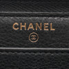 Chanel Studded Calfskin Zip Around Wallet Secondhand