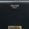 Celine Shiny Calfskin Claude Chain Shoulder Bag Secondhand