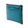 Prada Woven Goatskin Madras Zip Clutch Secondhand