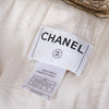 Secondhand Chanel Short Sleeve Ivory Jacket With Silk Lining - '00s