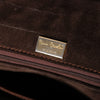 Secondhand Pierre Cardin Brown Crocodile Leather Top Handle Bag - '00s