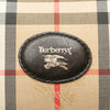 Burberry Haymarket Check Canvas Boston Bag Secondhand