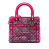 Secondhand Dior Medium Tweed Macrocannage Lady Dior
