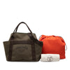 Hermès Toile Sac de Pansage Grooming Bag Secondhand