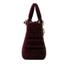 Secondhand Dior Medium Velvet Cannage Lady D Lite