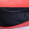 Secondhand Saint Laurent Envelope Leather Chain Shoulder Bag in Red - '10s