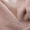 second hand Dolce & Gabbana Blush Pink Alpaca Wool Skirt Suit