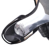 Secondhand Chanel Black Quilted Leather Slingback Sandals