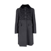 Secondhand Miu Miu Wool Coat with Lace Details 