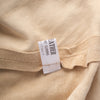 Secondhand Roberto Cavalli Beige Suede Lace-Trim Tie-Front Blouse
