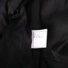 second hand Chanel Spring 1997 Black Wool CC Button Skirt Suit- '90s