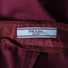 second hand Prada Purple Silk Co-Ord Set Tunic Top & Tailored Trousers- '90s
