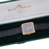 Secondhand Baume & Mercier Genève Diamond-Set Gold-Tone Wristwatch - '80s