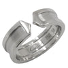 Secondhand Cartier 2C C2 Silver White Gold Jewelry