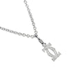 Secondhand Cartier C2 Silver White Gold Jewelry