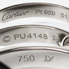Secondhand Cartier Trinity Silver Platinum Jewelry