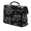 Prada Canvas Floral Print Business Bag Secondhand