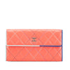 Secondhand Chanel Coco Mark Orange Leather Accessories
