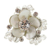 Secondhand Dior Flower Silver Metal Jewelry