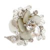 Secondhand Dior Flower Silver Metal Jewelry