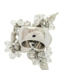 Secondhand Dior Flower Silver Metal Jewelry