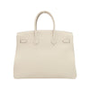 Secondhand Hermès Birkin 35 White Leather Bag