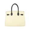 Secondhand Hermès Birkin 30 Ecru Leather Bag