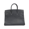 Secondhand Hermès Birkin 25 Black Leather Bag
