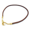 Secondhand Hermès Jumbo Brown Leather Jewelry