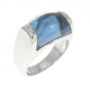 Secondhand Bulgari Tronquet Silver White Gold Jewelry