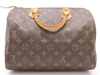 Louis Vuitton Speedy Handbag Monogram Canvas