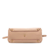 Secondhand Burberry Medium House Check Trimmed Leather Camberley Satchel