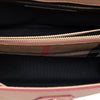 Secondhand Burberry Medium House Check Trimmed Leather Camberley Satchel