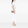 Chanel CC Bicolor Quilted Calfskin and Caviar Single Flap Secondhand