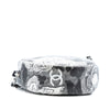 Chanel CC Calfskin Floral Round Clutch with Chain Secondhand