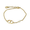 Secondhand Dior CD Gold Plated Jewelry