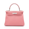 Secondhand Hermès Kelly 28 Pink Leather Bag