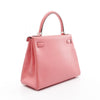 Secondhand Hermès Kelly 28 Pink Leather Bag