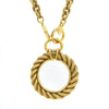 Secondhand Chanel Coco Mark Gold Plated Jewelry