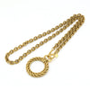 Secondhand Chanel Coco Mark Gold Plated Jewelry
