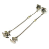 Secondhand Chanel Coco Mark Silver Metal Jewelry
