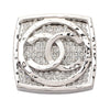 Secondhand Chanel Coco Mark Silver Steel Jewelry