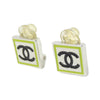 Secondhand Chanel Coco Mark Green Metal Jewelry