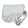 Secondhand Dior Saddle Grey Leather Bag