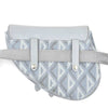 Secondhand Dior Saddle Grey Leather Bag